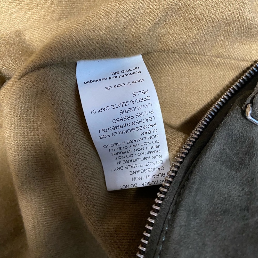 MPD BOX Leather Suede Jacket small - Picture 6 of 9